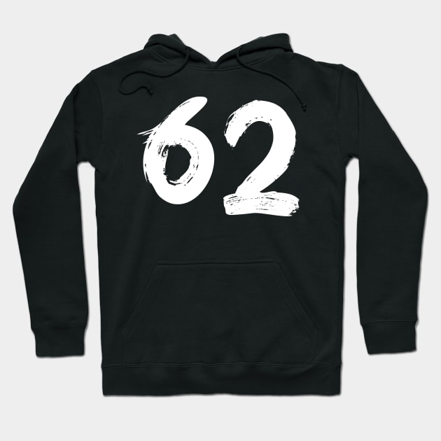 Number 62 Hoodie by Erena Samohai